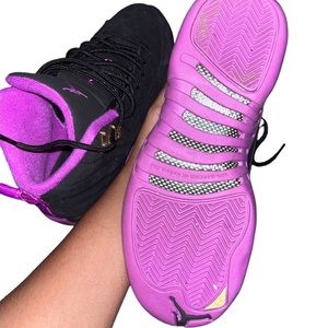 Purple & black Jordan 12